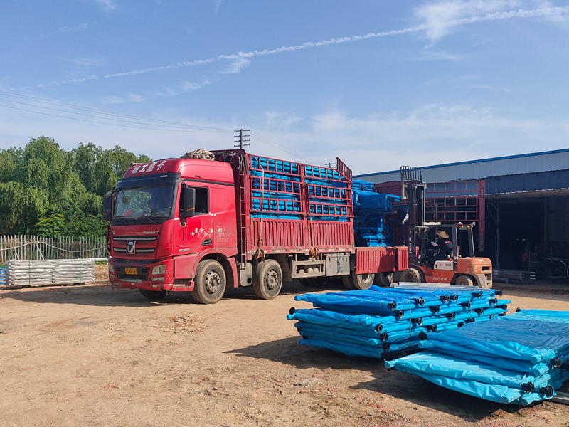 2023年5月19日鋅鋼陽臺護欄裝車發貨！